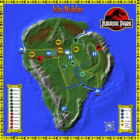 Park Map Jurassic Park Wiki Fandom 58 Off