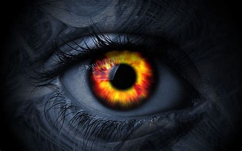 Horror Eye Wallpaper Hd