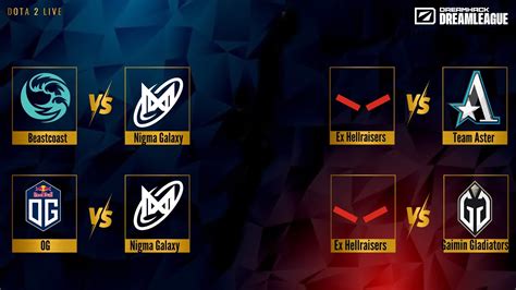 Upcoming Ex Hellraisers Vs Team Aster Best Of 2 DreamLeague Season