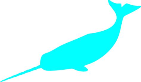 Narwhal.aqua Clip Art at Clker.com - vector clip art online, royalty free & public domain