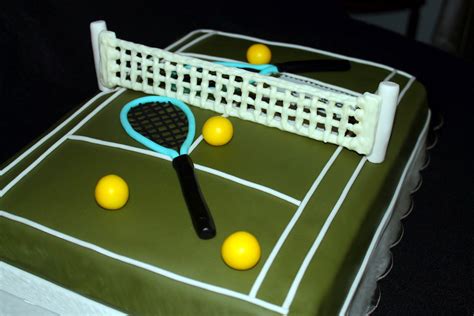 Cakesbyzana Tennis Birthday Cake