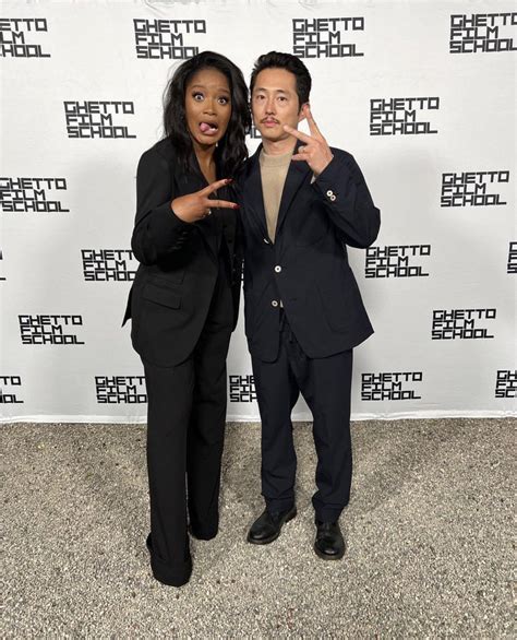 Film Updates On Twitter Keke Palmer And Steven Yeun At Ghetto Film