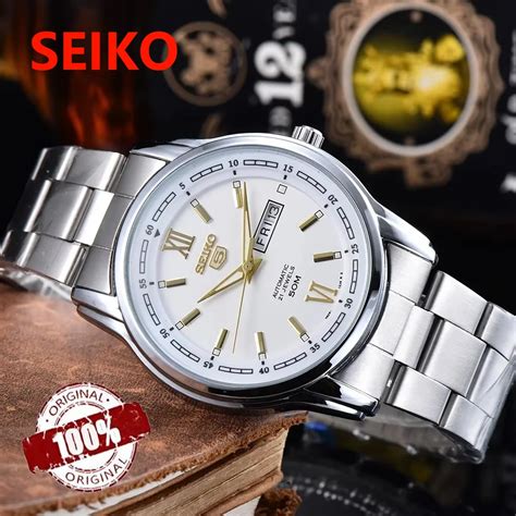 SEIKO Rel Gio De Quartzo De A O Inoxid Vel Completo Masculino Edi O