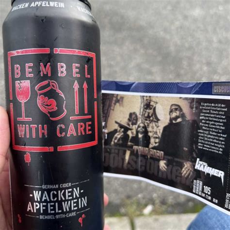 Bembel With Care Wacken Apfelwein Kelterei Kr Mer Untappd