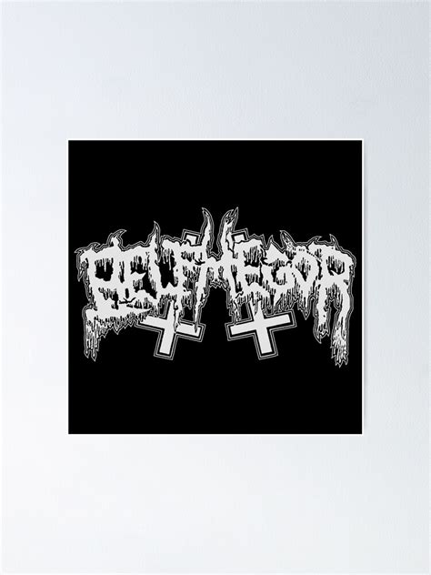 "Belphegor - Band Logo" Poster for Sale by Corpor1de | Redbubble