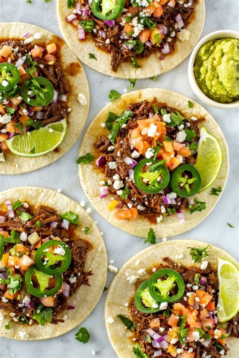 Shredded Beef Tacos {crockpot Stovetop Or Instant Pot} The Girl On Bloor