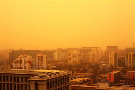 Drought blankets Beijing in thick, yellow dust storm‎; South Korea ...