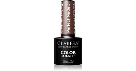 Claresa SoakOff UV LED Color Perfect Nude Gel Nagellack NOTINO
