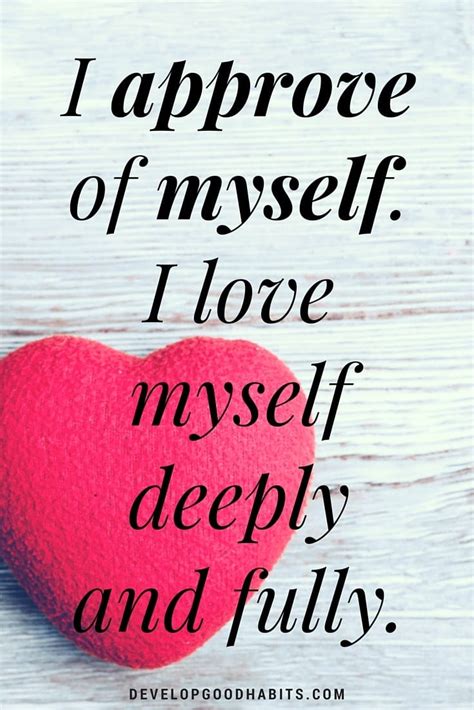 Self Love Affirmations (large positive picture quotes for daily ...