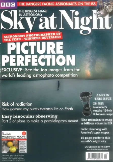 Bbc Sky At Night Astronomy Magazine Gaia Milky Way Iss October