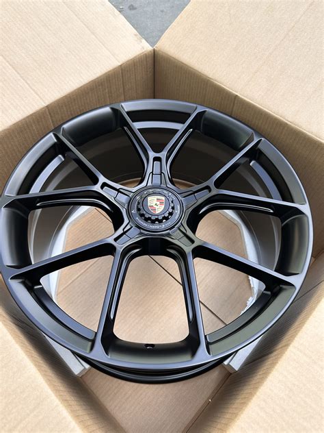 porsche forged wheels matte black custom wheels - gutforged wheels