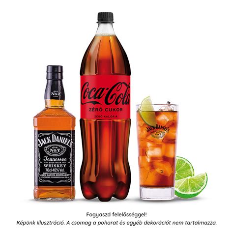 Jack Daniel S Tennessee Whiskey 0 7 L 40 Coca Cola Zero Cukormentes