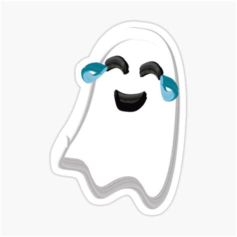 "Lol Ghost" Sticker for Sale by minimab3 | Redbubble