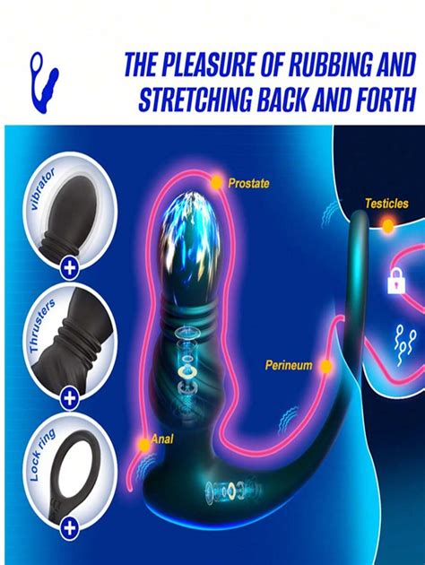 Estimulador De La Pr Stata Con Movimiento De Penetraci N Vibrador Anal