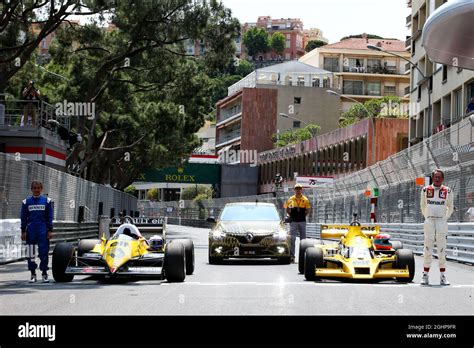 L To R Alain Prost FRA Renault Sport F1 Team Special Advisor With