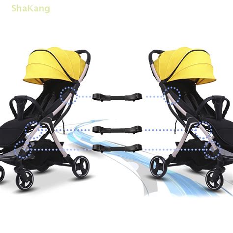 Skk 3pcs Twin Baby Stroller Connector Universal Joints Triplets