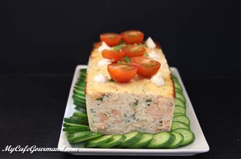 Pain De Poisson Au Saumon Mon Café Gourmand