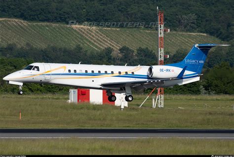 Oe Irk Avcon Jet Embraer Emb Bj Legacy Photo By Samuel R Ler