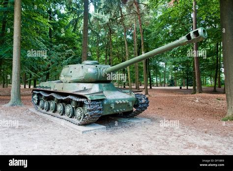 Wwii Soviet T 34 85 Tank Preserved At The Overloon War Museum