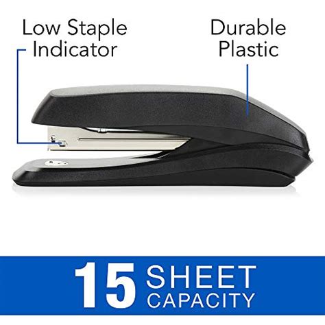 Swingline Stapler Value Pack Standard Stapler 15 Sheet Capacity Plus Staples And Staple Remover