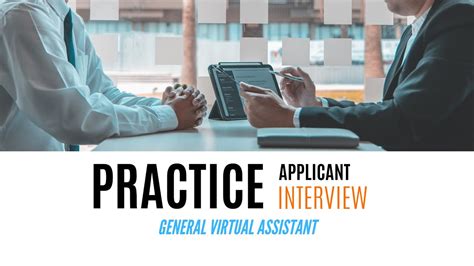 Practice Applicant Interview 001 General Virtual Assistant Vajobsphilippines Youtube