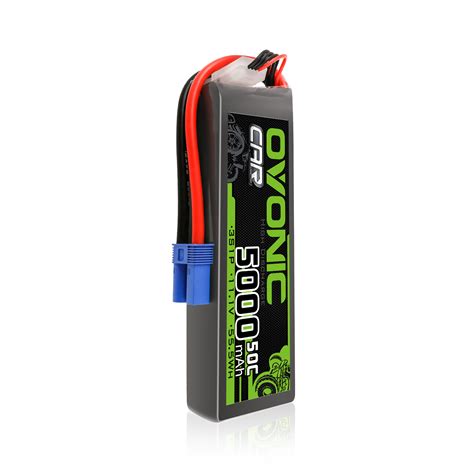 Ovonic 5000mah 3s Lipo Battery 50c 111v With Ec5 Plug For 3sand6s Arrma