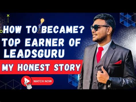 How To Became A Top Earner Of Leadsguru Leadsguru Affiliate Marketing