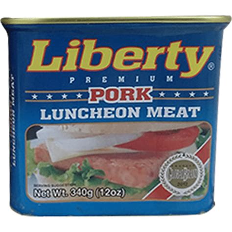 Liberty Pork Luncheon Meat G Canned Meat Walter Mart