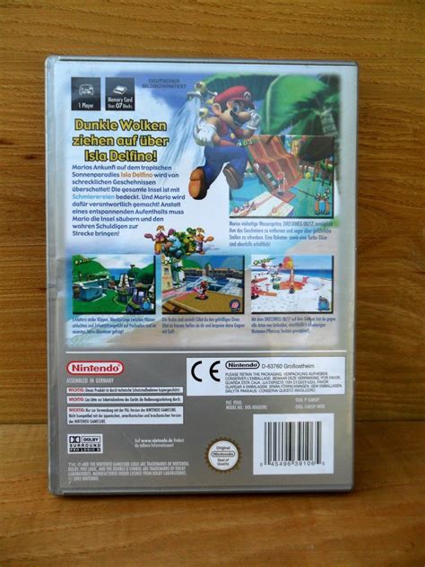 Super Mario Sunshine Gamecube Nintendo 34633735