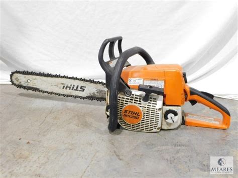 Stihl Ms250 Gas Powered Chain Saw Online Auctions Proxibid