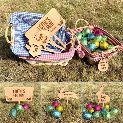 Easter Egg Hunt Kit Personalised Easter Gifts Easter Egg Etsy Uk