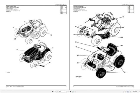 John Deere Tractor La175 100 Series Parts Catalog Pc9747 2011