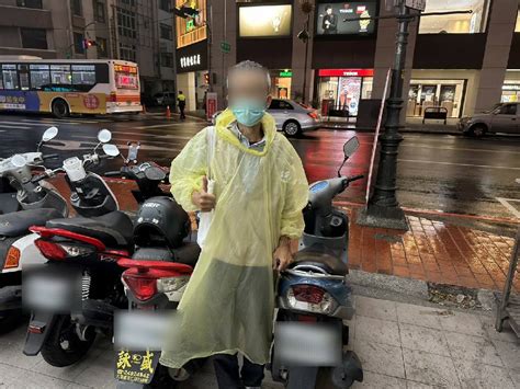 中年市民健忘遺失愛車｜熱心中市警冒雨速尋獲