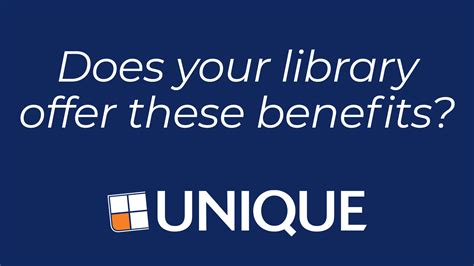 Library Card Benefits Article - Unique Library