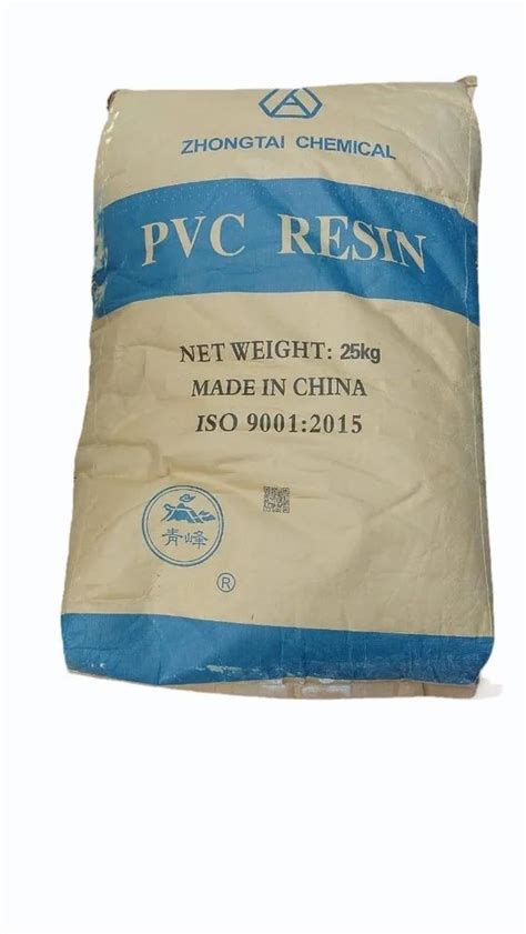 White Powder Zhongtai Chemical PVC Resin Melting Point 100 Deg C