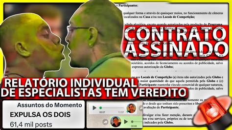 Bbb Vazou Documento E Davi E Bin Laden V O Ser Expulsos Ao Vivo