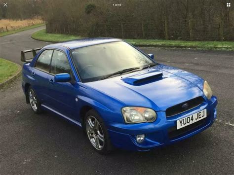 2004 Subaru Impreza Wrx Turbo Uk Blobeye Not Sti Bugeye In