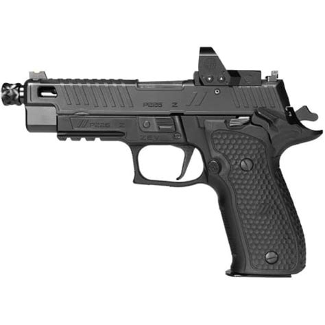 Sig Sauer P226 ZEV 9mm 4 9 SAO Pistol W ROMERO1Pro 3 15rd Mags