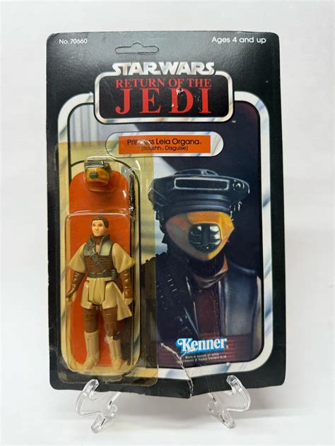 Princess Leia in Boushh Disguise - 65 Back - ROTJ – Bounty Hunter Toys