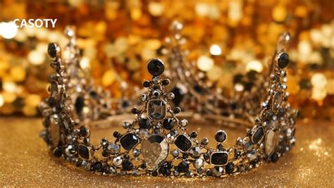 Aceorna Black Queen Crowns And Tiaras Crystal Baroque