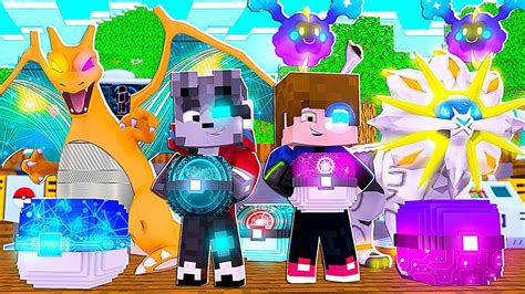 Minecraft POKÉMON DO FUTURO ENCONTREI A LUCKY PIXELMON DO FUTURO NO