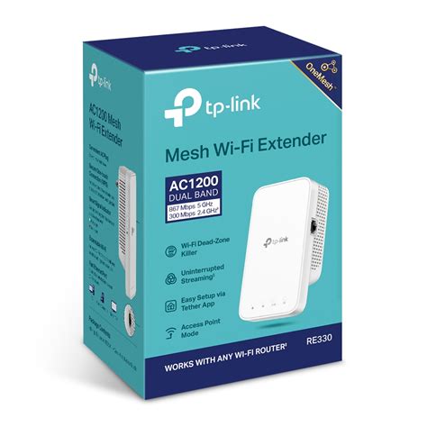 Re Ac Mesh Wi Fi Extender Tp Link