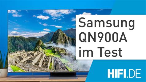 Samsung Qn900a Mit Mini Led Kann Der Neue 8k überzeugen Youtube