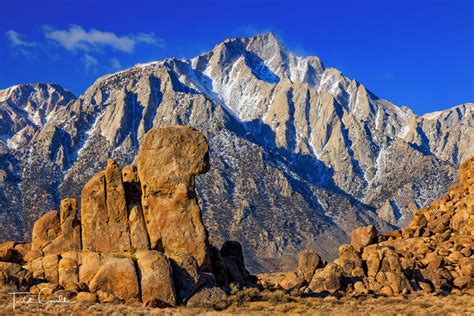 Lone Pine Peak Alabama Hills Sierra Nevada Range California