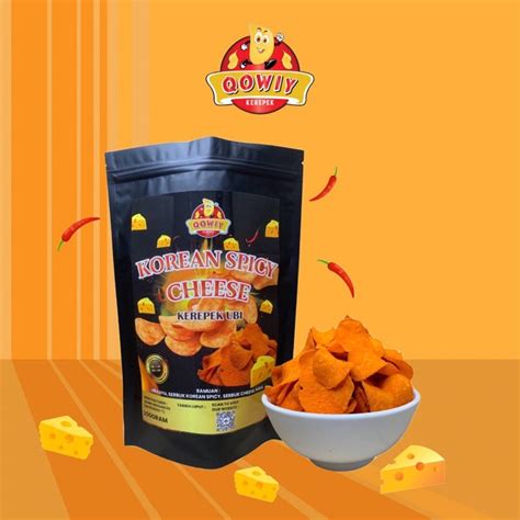 Kerepek Ubi Korean Spicy Cheese 200g Shopee Malaysia