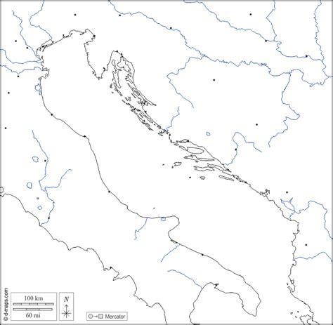 Adriatic Sea Free Map Free Blank Map Free Outline Map Free Base Map