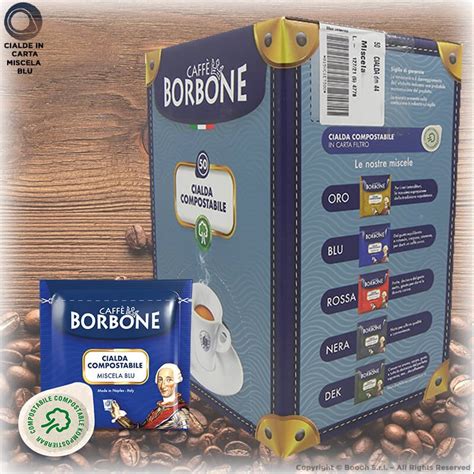 Cialde Eco Carta Caff Borbone Miscela Qualit Blu Ese Mm Boooh