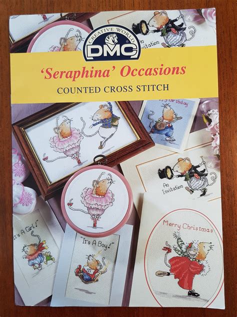 Seraphina Occasions Counted Cross Stitch Book Etsy Canada Cross