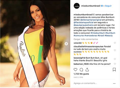 Miss Bumbum corona a su última reina en medio de la polémica