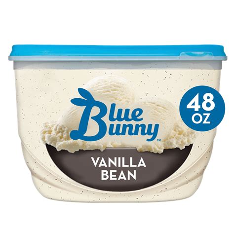 Blue Bunny Premium Vanilla Bean Ice Cream 48 Fl Oz Walmart